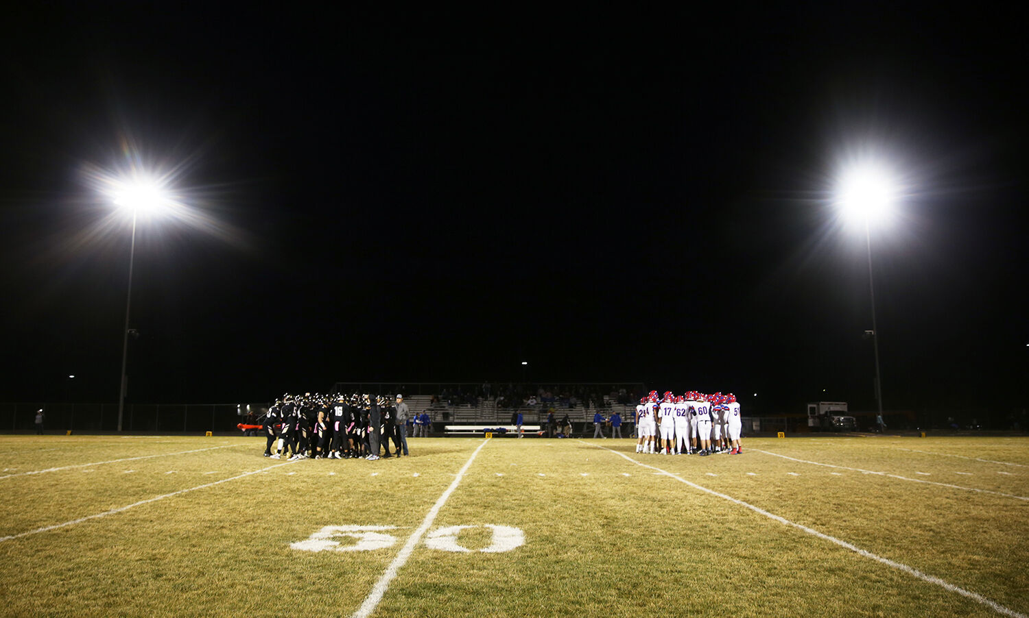 Buffalo and Douglas football teams gathered together